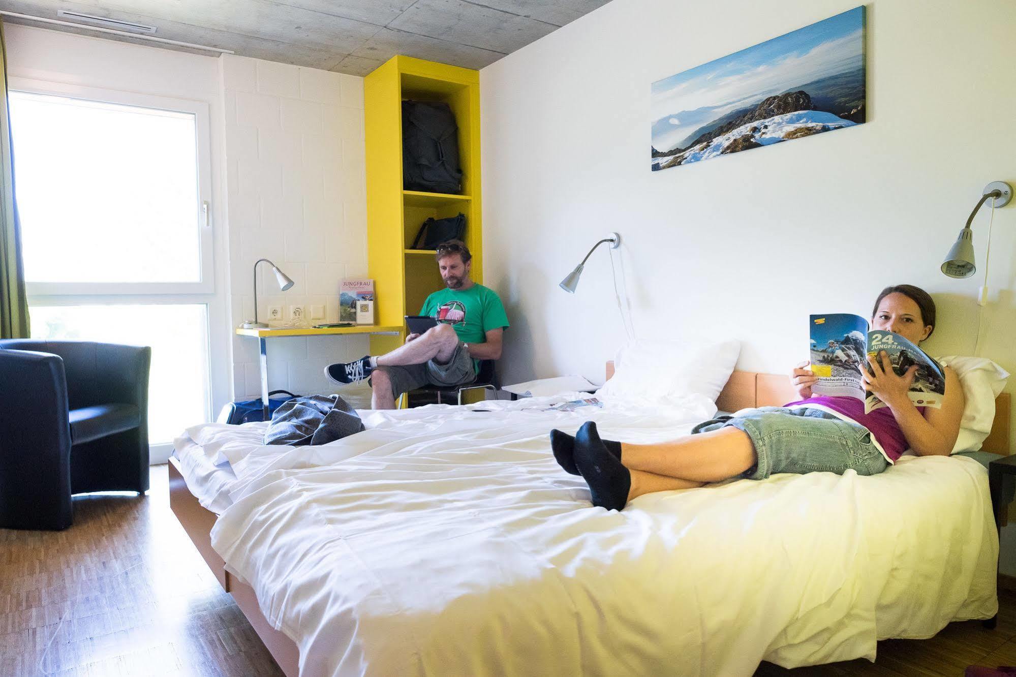 Backpackers Villa Sonnenhof - Hostel Интерлакен Экстерьер фото